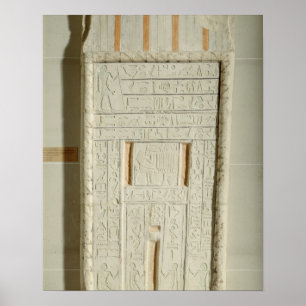 Affiche Porte fausse de Sheshi, c.2300-2200 AVANT JÉSUS