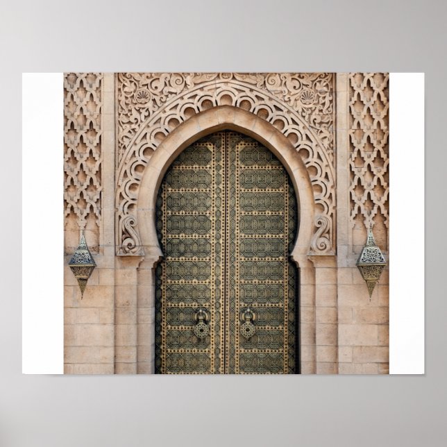 Affiche Porte marocaine (Devant)