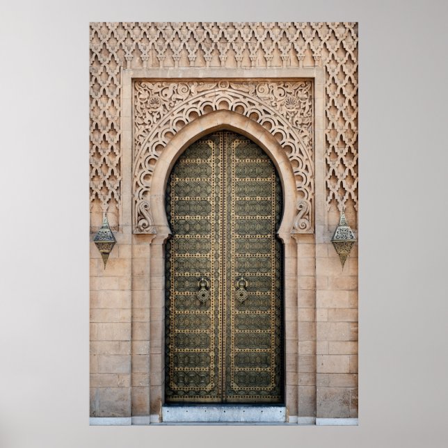 Affiche Porte marocaine (Devant)