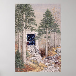 Affiche Porte oubliée, par Darlene P. Coltrain