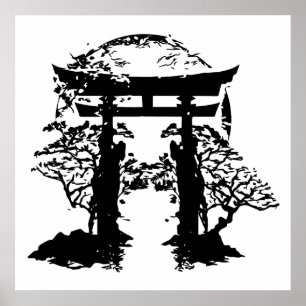 Affiche Porte Torii