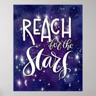 Affiche Portée pour les étoiles