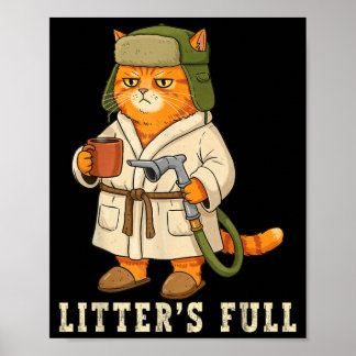 Affiche Portées Plein Drôle Chat Noël Gpy Pour Chat