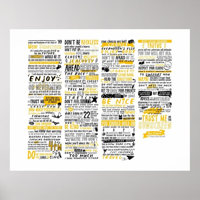 Affiche Porter écran solaire (Devant)