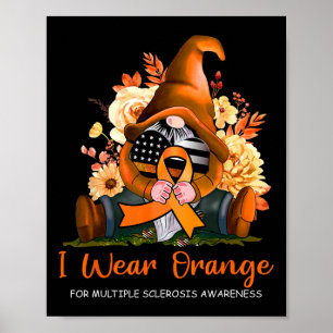 Affiche Porter Orange pour la sclérose en plaques