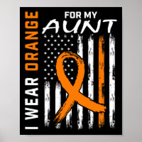 Porter Orange pour ma tante Sclérose en plaques