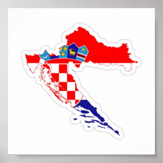Affiche Porter recuerdo de Croacia