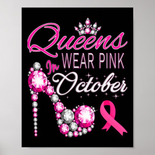 Affiche Porter Rose En Octobre Sensibilisation au cancer d