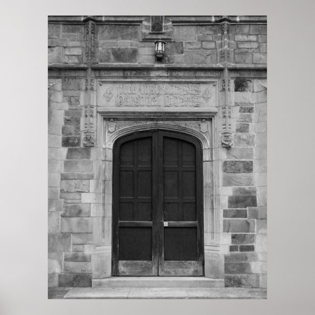 Affiche Portes d'Ann Arbor Michigan (Devant)