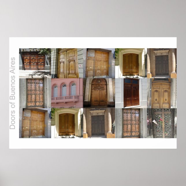 Affiche Portes de Buenos Aires (Devant)