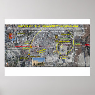 Affiche Portes de Jérusalem Éternelle