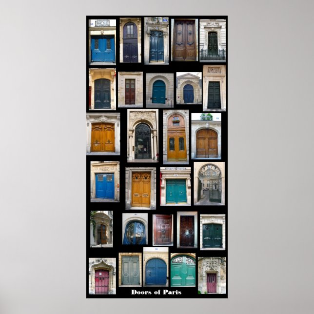 Affiche Portes de Paris (Devant)