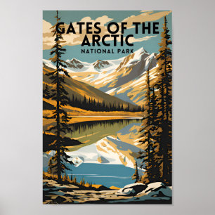 Affiche Portes du parc national de l'Arctique