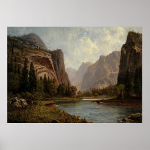 Affiche Portes du Yosemite - Albert Bierstadt
