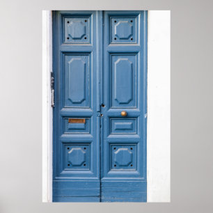 Affiche PORTES EN BOIS Brown À PANNEAU