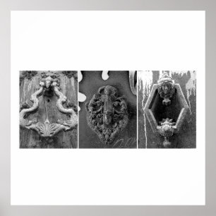 Affiche Portes Knockers, Barcelone