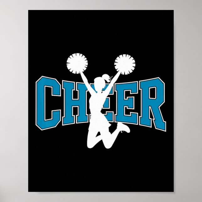 Affiche Porteur Chef de Claque Équipe de Cheerleading Chee (Devant)
