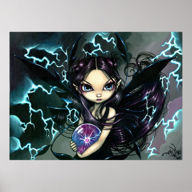 Affiche Porteur de foudre ART PRINT Fée de l'orage (Devant)