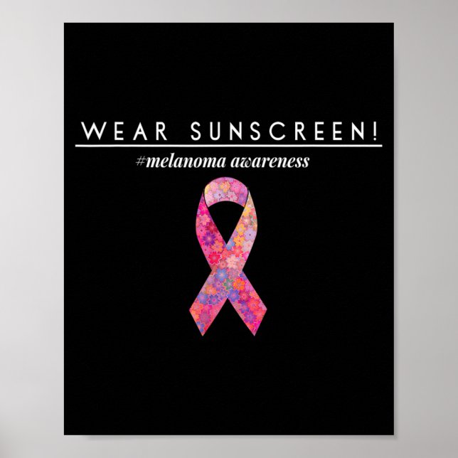 Affiche Portez de la crème solaire (Devant)