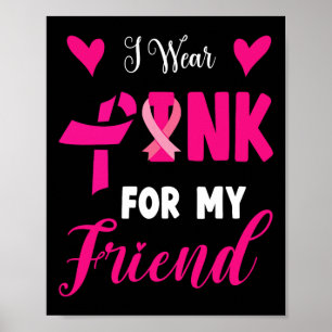 Affiche Portez Le Rose Pour Mon Ami Sensibilisation Au Can