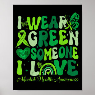 Affiche Portez une chemise verte pour le mois de la sensib