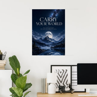 Affiche Portez Votre Monde