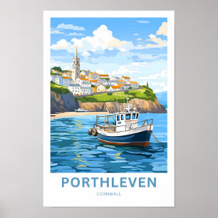 Affiche Porthleven Cornwall Travel Imprimer