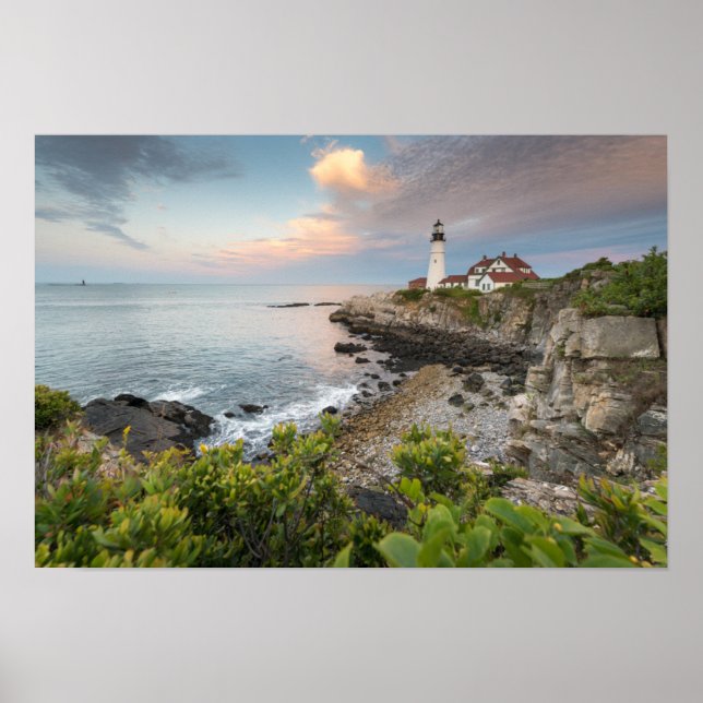 Affiche Portland Head Light | Cape Elizabeth, ME (Devant)