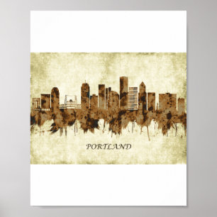 Affiche Portland Oregon
