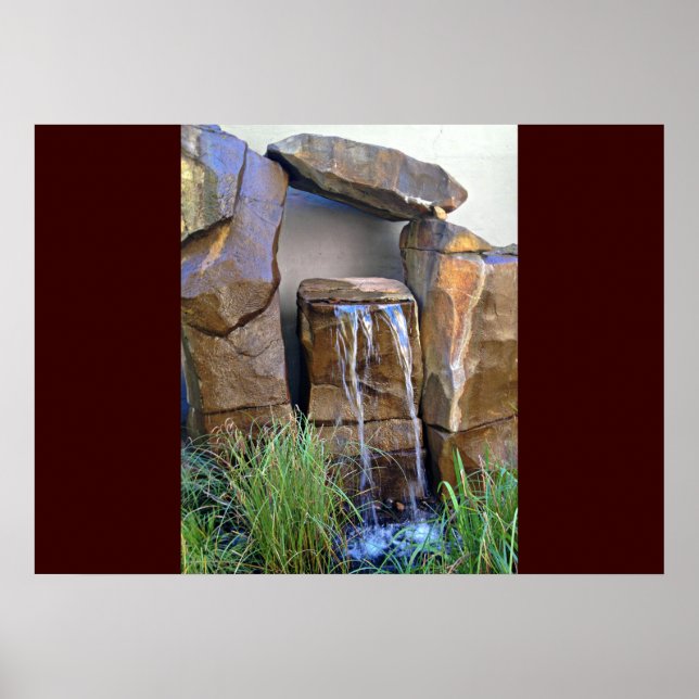 Affiche Portland Rock Sculpture (Devant)