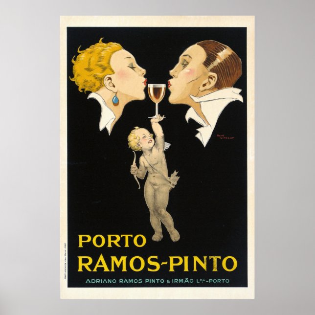 Affiche Porto Ramos Pinto par René Vincent - Français Vint (Devant)