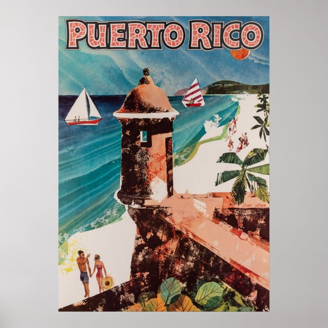 AFFICHE PORTO RICO (Devant)