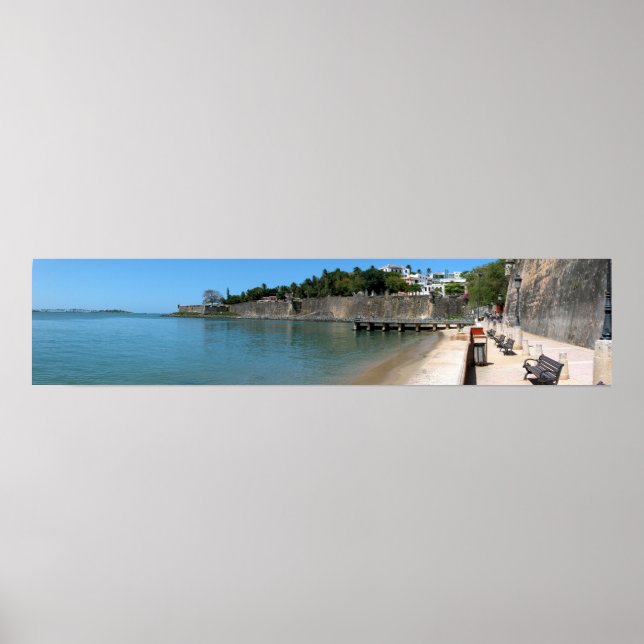 Affiche Porto Rico Panoramique 1 (Devant)