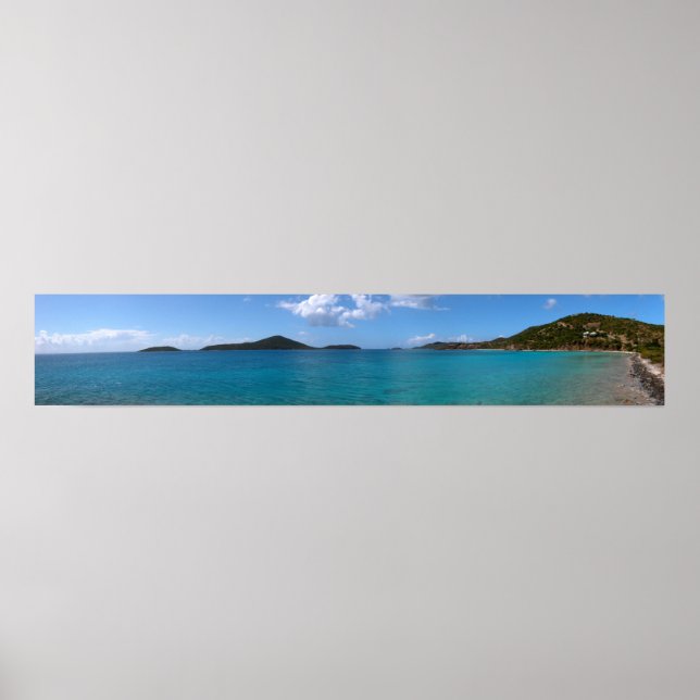 Affiche Porto Rico Panoramique 2 (Devant)
