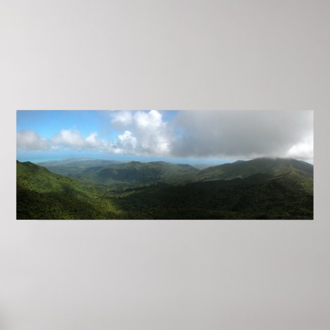 Affiche Porto Rico Panoramique 9 (Devant)