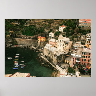 AFFICHE PORTOFINO ITALY