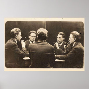 Affiche Portrait à cinq voies de Marcel Duchamp Beaux-Arts