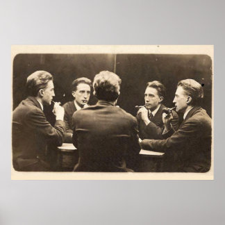 Affiche Portrait à cinq voies de Marcel Duchamp Beaux-Arts