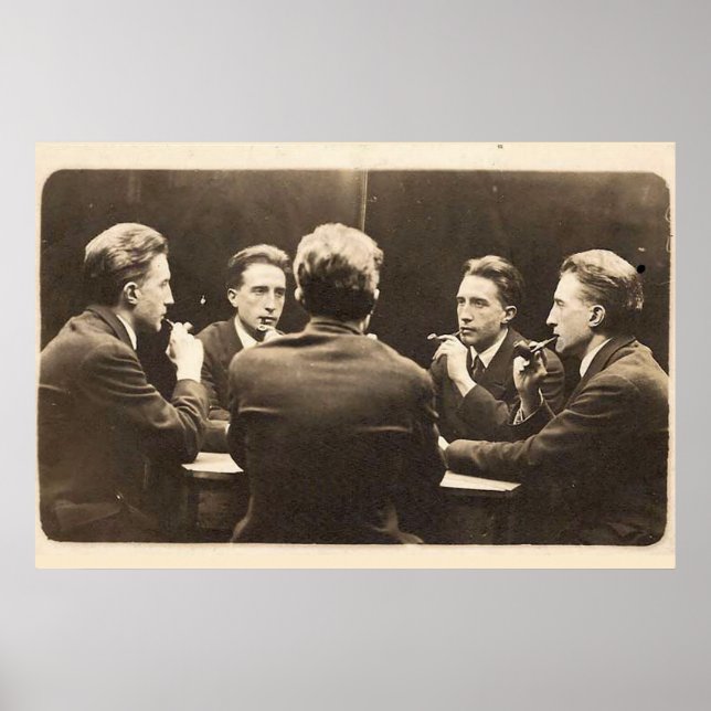 Affiche Portrait à cinq voies de Marcel Duchamp Beaux-Arts (Devant)