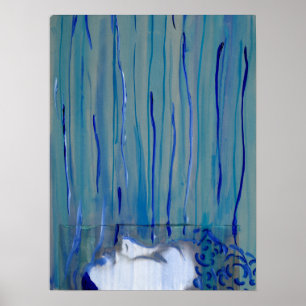 Affiche Portrait Abstrait moderne