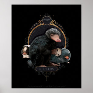 Affiche Portrait Art nouveau de NIFFLER™s
