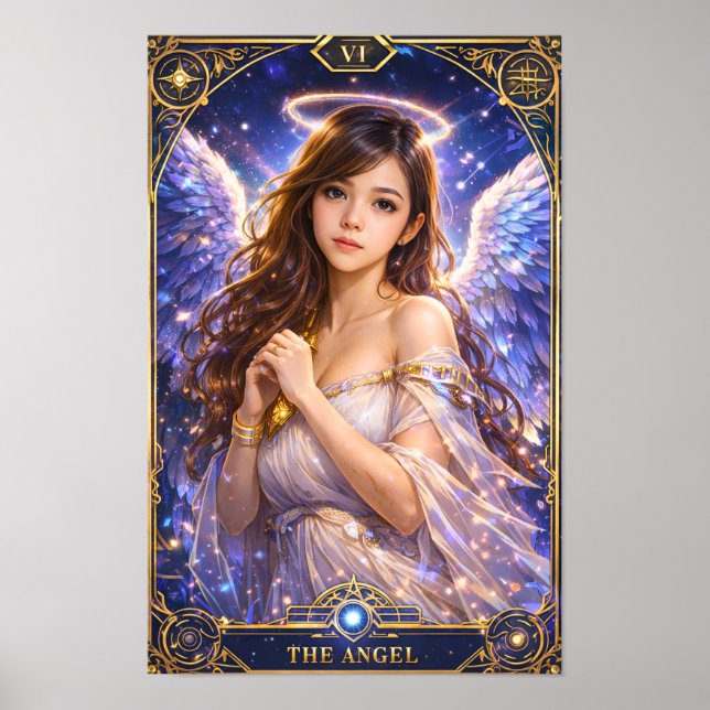 Affiche Portrait Artistique de Fantasy Original – La Colle (Devant)