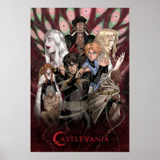 Affiche portrait castlevania