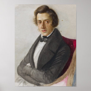 Affiche Portrait Chopin