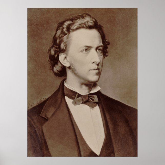 Affiche Portrait Chopin (Devant)