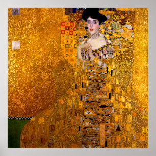Affiche Portrait d'Adele Bloch-Bauer I par Gustav Klimt