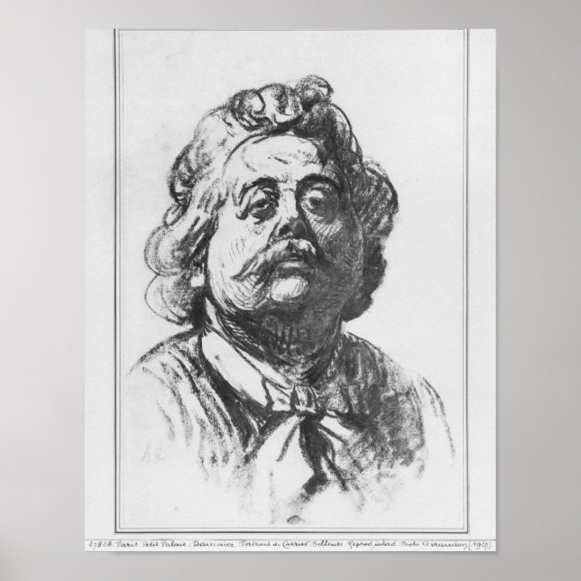 Affiche Portrait d'Albert Ernest Carrier-Belleuse (Devant)