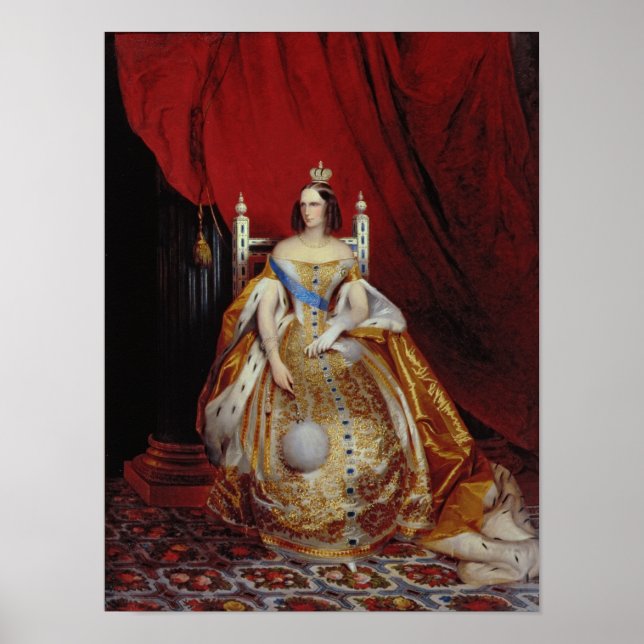 Affiche Portrait d'Alexandra FyodorovnaI (Devant)