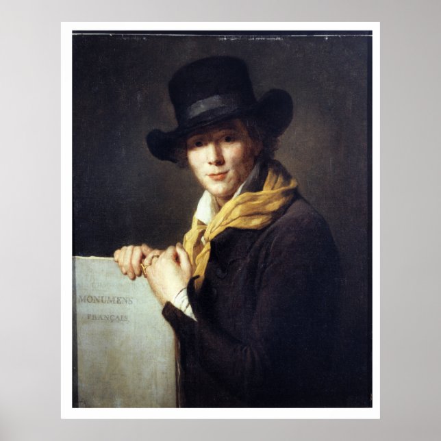 Affiche Portrait d'Alexandre Lenoir (Devant)