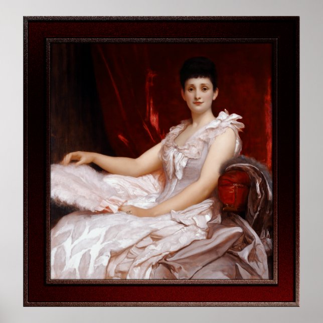 Affiche Portrait D'Amy Augusta, Lady Coleridge (Devant)